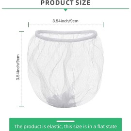 FENGCHUANG Kitchen Sink Strainer Mesh Bag, 300 Pieces Sink Strainer, Elastic Sink Strainer Bags for the Collection of Food Waste in the Kitchen