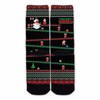 Function - 8-Bit Santa Arcade Ugly Christmas Sweater Black Fashion