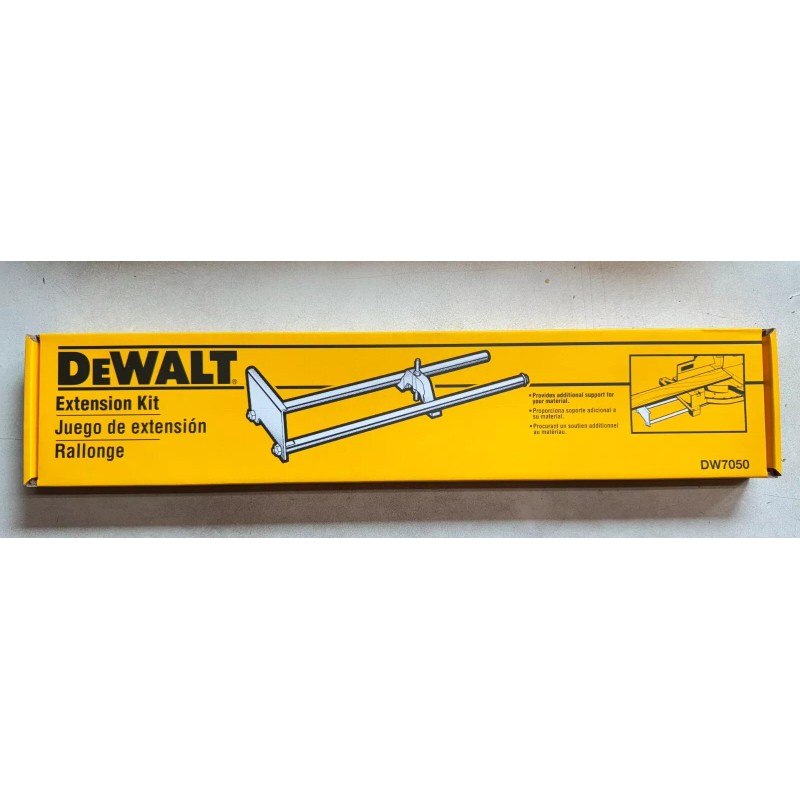 DeWalt DW7050 DW7080 Extension Kit Additional Material Support Miter Saw