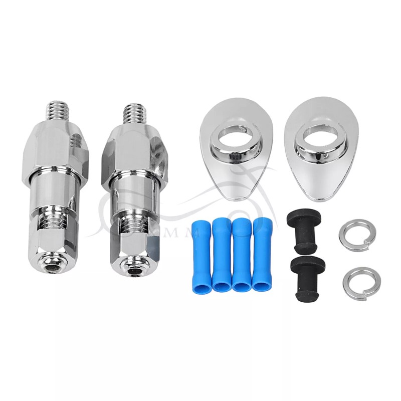 Unbranded Rear Turn Signal Light Relocation Mount Kit For Harley