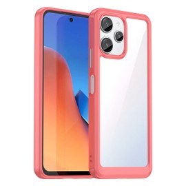 Redmi 12 5G Case, AFINER, Lightweight, Ultra-thin, TPU+PC Transparent Cover, For Redmi 12 0.2 oz (5 g), Shockproof, Shock Absorption, Anti-Fingerprint, Anti-Scratch, Lens Protection, Easy to Put on