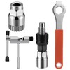 4Pcs Set Bicycle Crank Removal Tool Set, Professional Bike Bottom