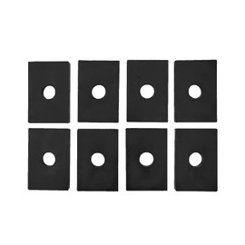 8Pcs Rubber Bed Mount Pad Fits for Chevy GMC C10 C20 C30 Truck 1947-1987, Black