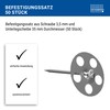LUX ELEMENTS Screw and Washer 35 mm FIX-SB Pack of