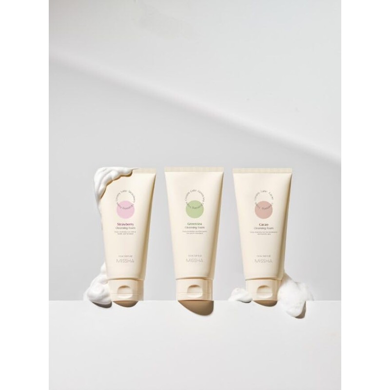 MISSHA Creamy Latte Cleansing Foam Cocoa