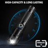 Lylting Rechargeable Flashlights High Lumens, 4 Pack 99,000 Lumens Led