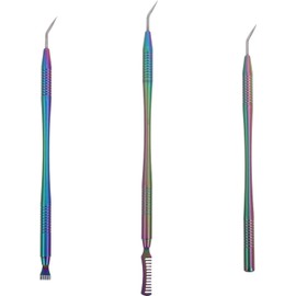 Levantamiento y Rizado de Pestañas con Herramienta Separadora Metálica de Acero Inoxidable Accesorio Asistente para Extensiones Diseño Keratina para Definición Natural Uso Casa