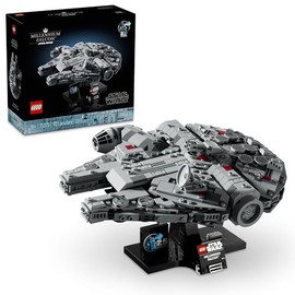 Lego Star Wars Halcón Milenario de colección de los Personajes de Star Wars construye la emblemática Nave de Star Wars y muéstrala a Todos para...    