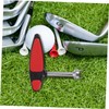 KICHOUSE Golf Spike Wrench Tool Multifunctional Stainless Steel Durable Cleat