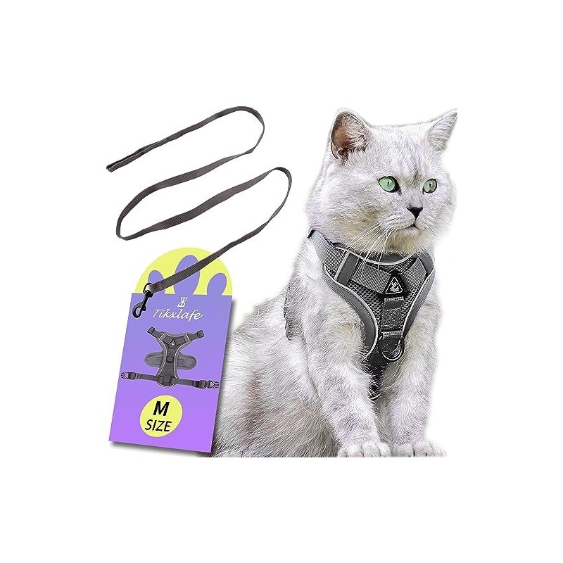 Arnés para Gatos con Correa, 150 cm, Correa para Gatos