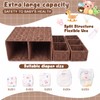 Large Wicker Diaper Caddy Changing Table Organizer, Brown, Paper