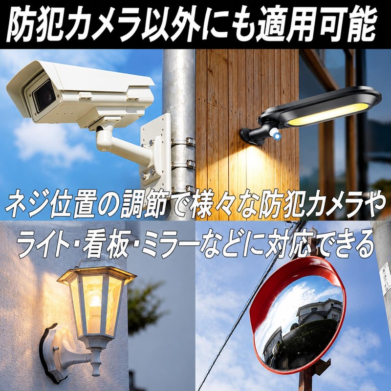 Gavit Security Camera Mounting Bracket, Pole Housing Stand, Surveillance Camera,