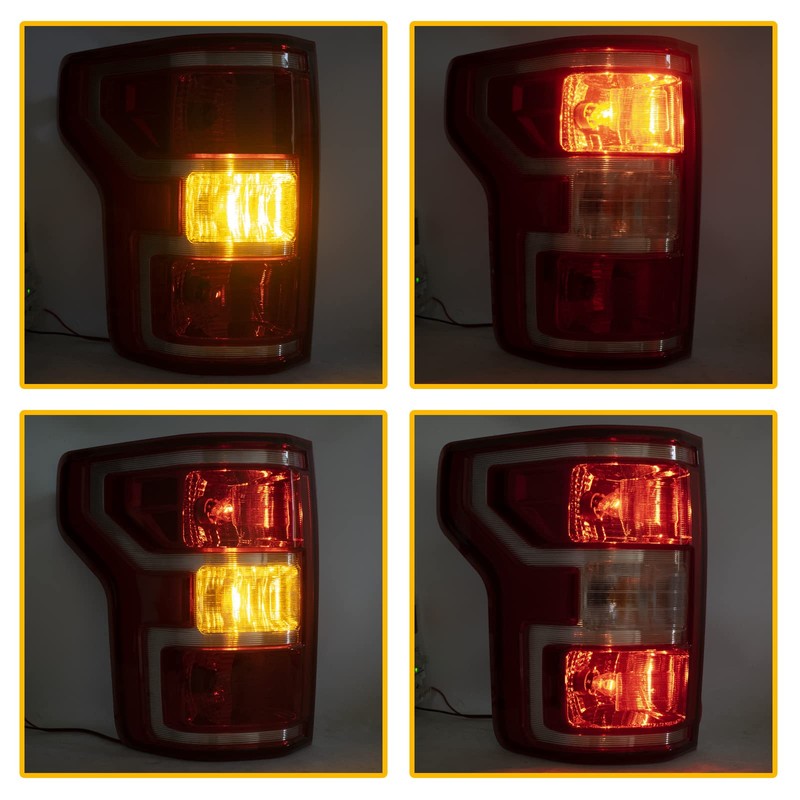 Boine F150 Tail Light Compatible With 2018 2019 2020 Ford