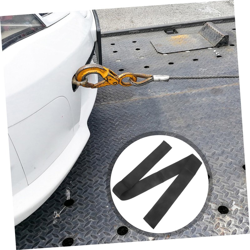 Mobestech Winch Rope Protector Sleeve Durable Winch Cable Cover for