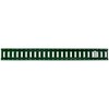 Keeper - 4’ Heavy Duty Horizontal E-Track, Green