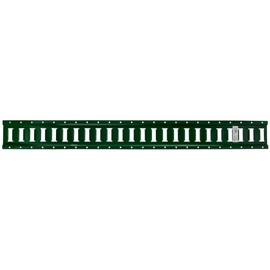 Keeper - 4’ Heavy Duty Horizontal E-Track, Green