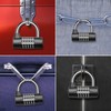 KeeKit 5 Digit Combination Lock, Re-settable Combination Padlock, Outdoor Combo