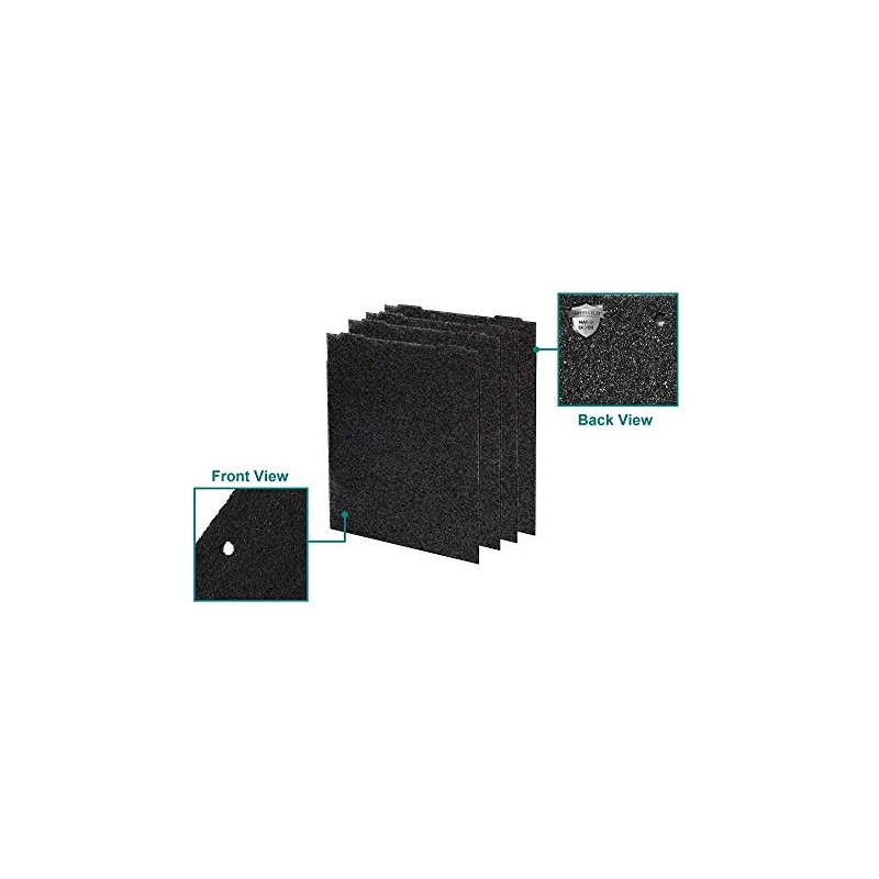 Whirlpool 8171434KS Genuine Charcoal Pre-Filter - Whishield Anti-Microbial Activated Replacement