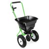 Auto Dynasty Walk-Behind Broadcast Spreader, 80LBS Capacity Fertilizer Spreader for