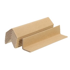 PATIKIL Pack of 24 Adjustable Cardboard Corner Protectors Pieces Frame Protection L-shaped 150 x 30 mm Thickness 3 mm for Art, Packaging, Shipping
