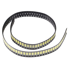 AEDIKO 100pcs 5730 SMD LED Diode Lights Chip White 6000K Super Bright Lighting Bulb Lamps Electronics Components Light Emitting Diodes