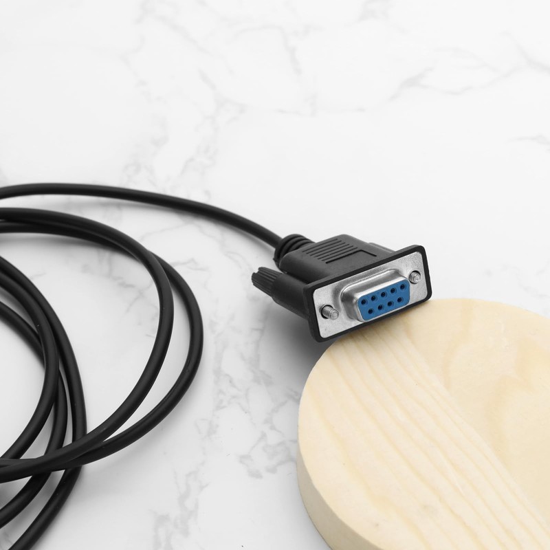 VGOL DB9 Serial RS232 to RJ11 RJ12 6P6C Adapter Cable