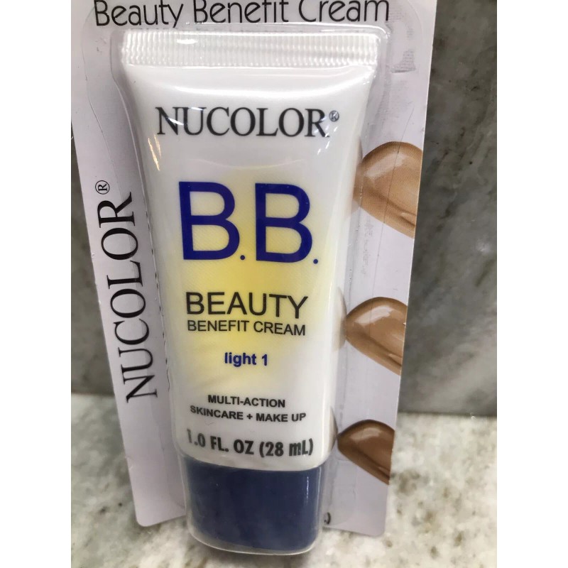 Nucolor Multi-Action Skin Care Make Up. 1.0 Floz/ShipN24 Hours.-Light 1