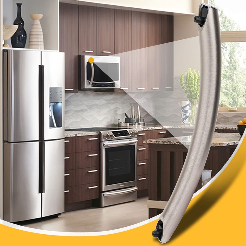 P Polerden Upgrade ME16H702SES ME18H704SFS SMH1816S SMH1926S Microwave Door Handle,
