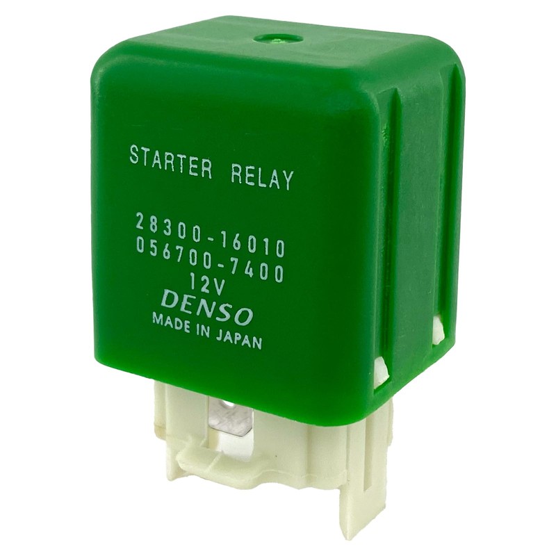 Starter Relay 28300-16010 056700-7400 30A 12VDC SPST 4-Pin Compatible with