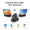 UGREEN Mouse Vertical Inalámbrico Ergonómico, Bluetooth & 2.4Ghz, Ratón 5