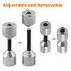 4 Pcs Flange Two Hole Pin - Stainless Steel- 1-1/8''