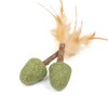 CanadianCat Company Cat Toy Catnip with Matatabi Sticks & Feather