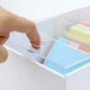 YINSHCO 3x5'' Index Card Holder, Acrylic Business Index Card Box