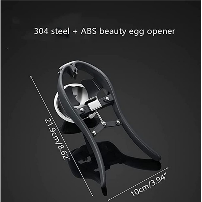 Egg Cracker Stainless Steel Egg Separator Automatic Egg Cracker for