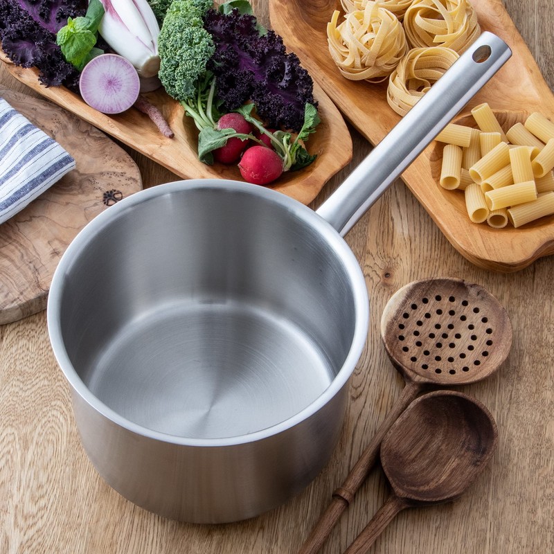 Murano (Murano) induction Stainless Steel One Hand Shallow Pan (No