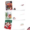 NobleWorks 20 Assorted Box Set Funny Christmas Greeting Cards w/5
