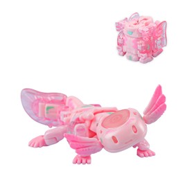 52TOYS BEASTBOX BB-63A Heatmiser Deformation Toys Action Figure, Converting Toys in Mecha and Cube, Perfect Birthday Party Gift for Teens and Adults, Based on Hexagonal Arowana