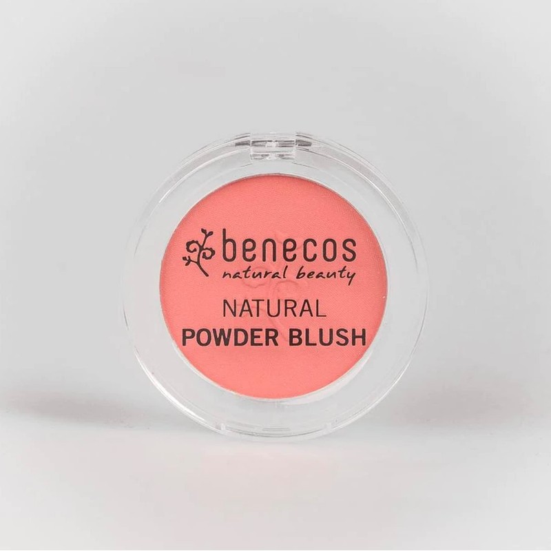 Benecos Compact Blush, Sassy Salmon, 5.5 g