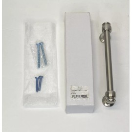 Restoration Hardware Lugarno Pull 5" Satin Nickel NEW MSRP $27