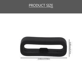 jojofuny Band Ring Watchband Fixing Loop for Watch Watchband Holders Set Random Color