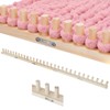 LWITDOG 60" Chunky Blanket Loom Kit, Adjustable Size Chunky Yarn