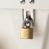 PLABBDPL 2 x Small Padlocks with Keys, Suitcase Lock Mini