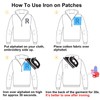 Jongdari Jongdari Iron On Letters and Numbers Patches for Clothing,