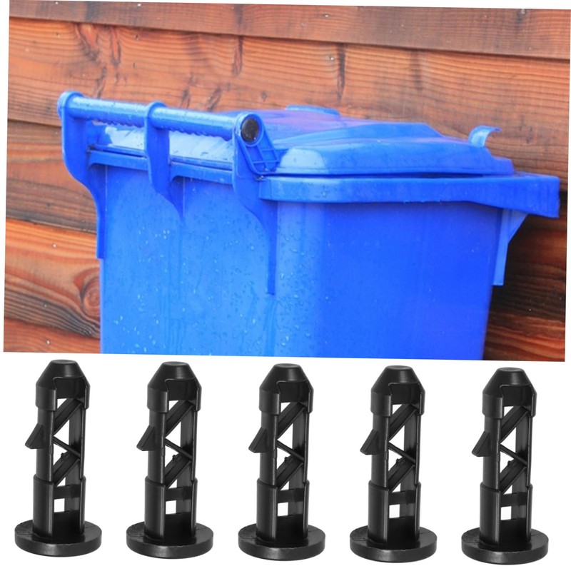 Ciieeo Trash Can Lid Hinged Pins 240L Plastic Connecting Shafts