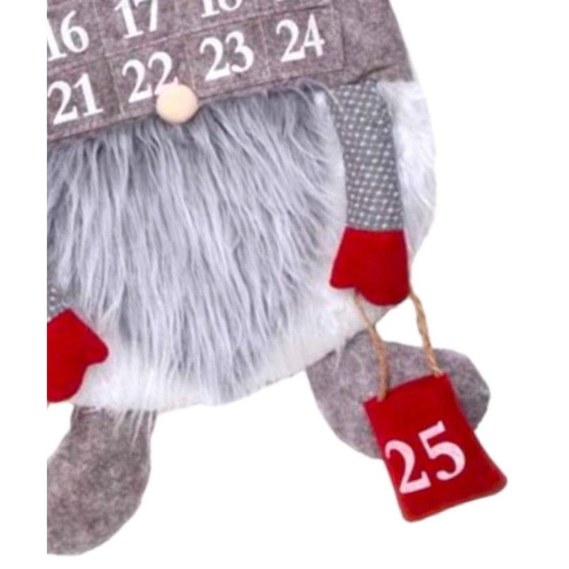 Plush Gonk Fill Christmas Treat Advent Calendar 1-25 Countdown To