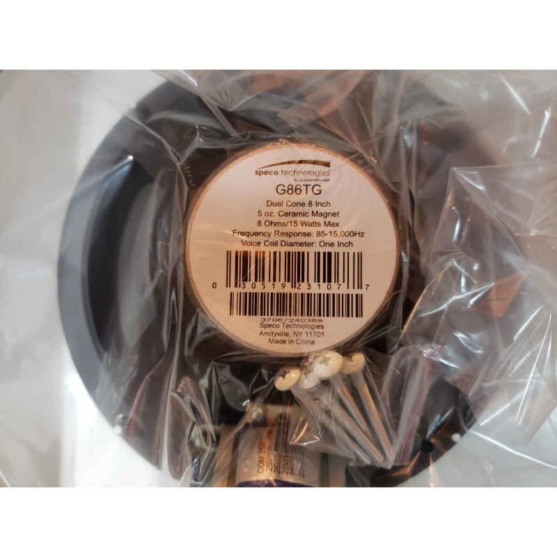 Speakers Speco Technologies G86TG - 8 Inch Ceiling Speakers -