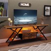 Simoretus Modern 55" TV Stand with Power Outlet for TV