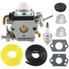 AUTOKAY 122C Carburetor Fits for Husqvarna 122C 122LDX 122LK 22cc