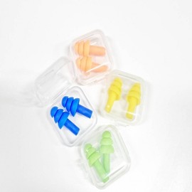 Water Play Earplugs Swimming Earplugs Yellow 25ea
