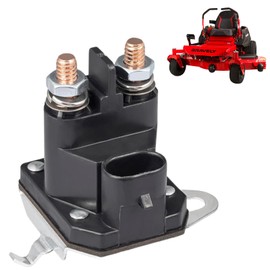 RAJBMT 7CM-1241-212-51 Starter Solenoid 12V 2 Terminals Lawn Mower Solenoids Relay Replacement Parts for Trombetta 7CM124121251 M008904-000 Gravely 05167200 Riding Lawnmower Tractor